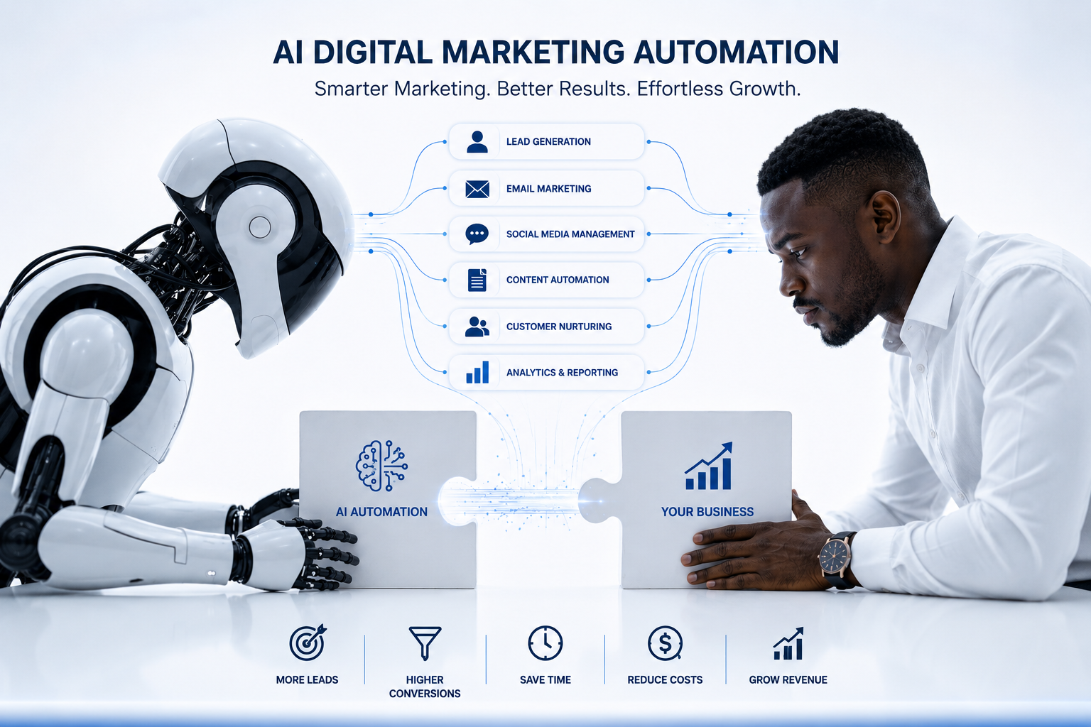 ai digital marketing automation ghana