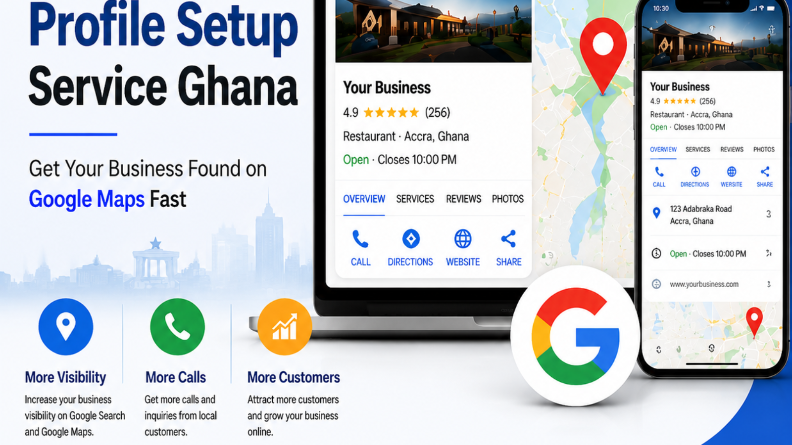 Google Business Profile Setup Service in Ghana