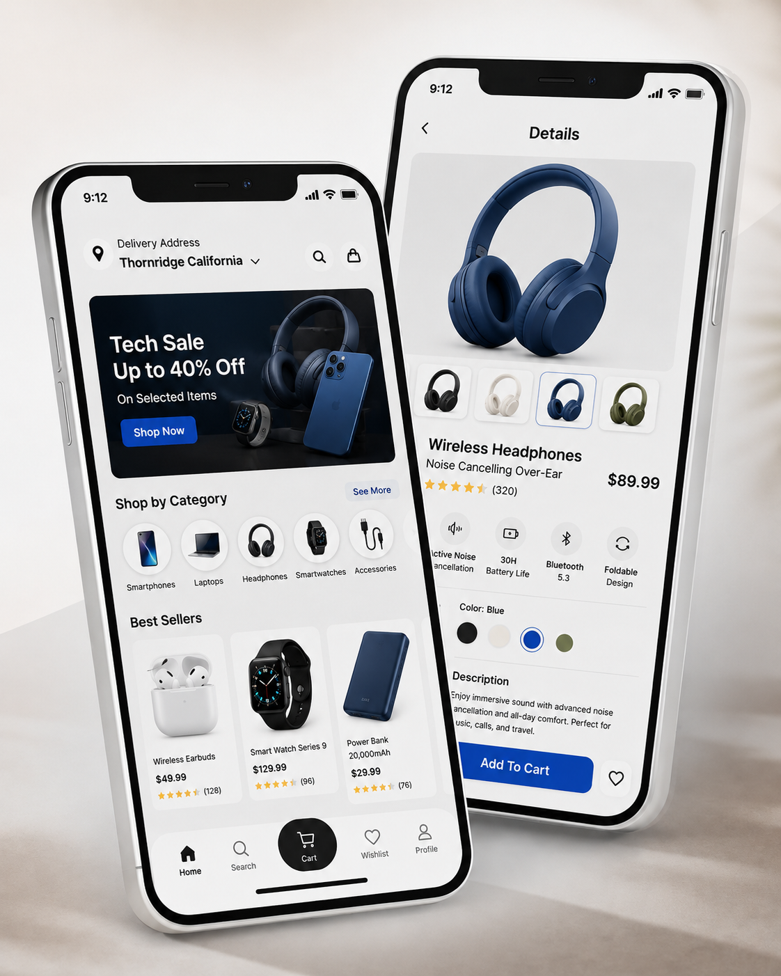 responsive ecommerce website